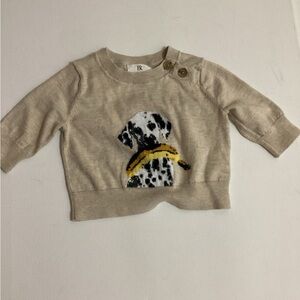 Banana Republic Kids Beige Dalmatian Sweater